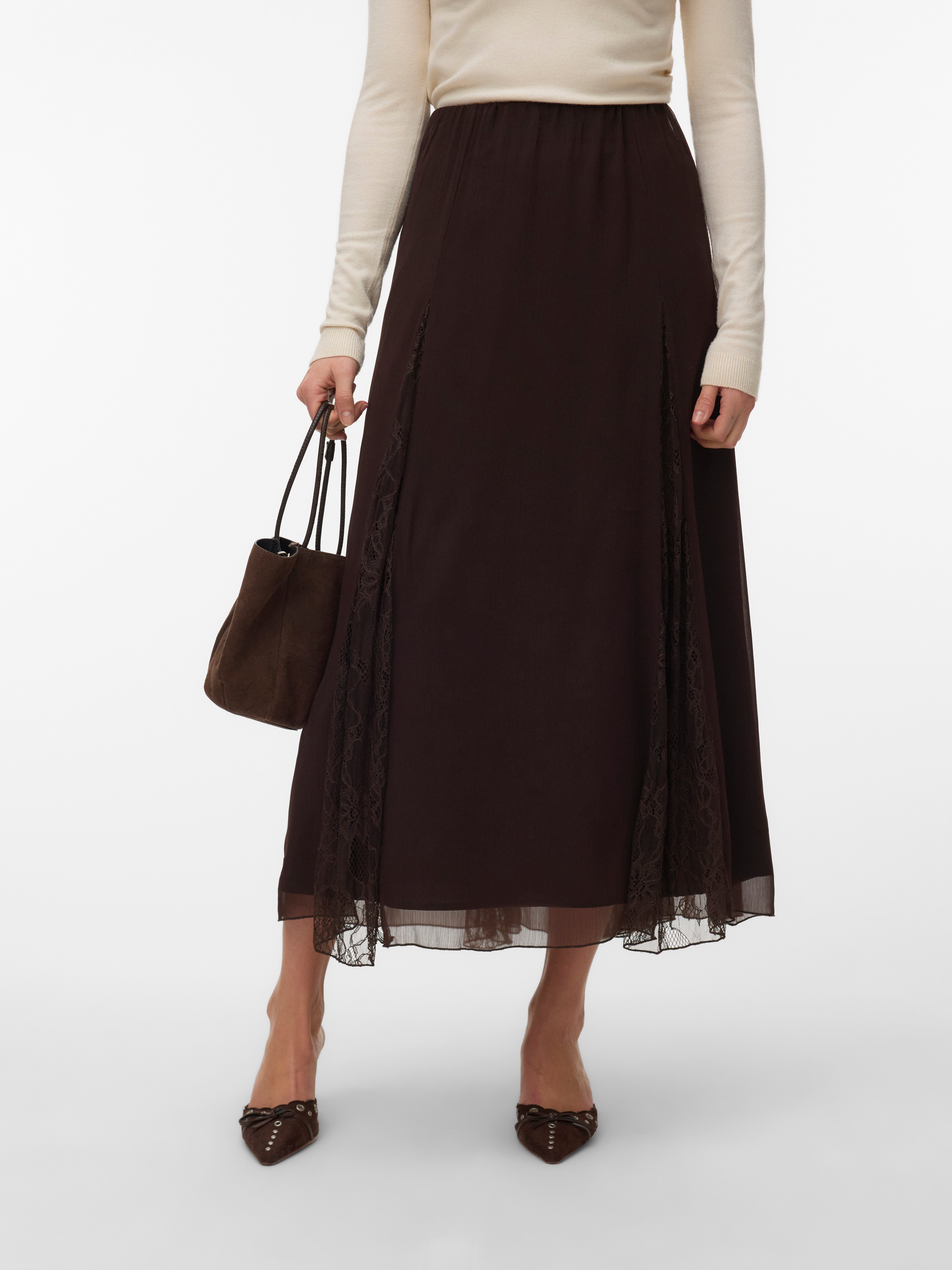 VMLALIE High waist Lange rok