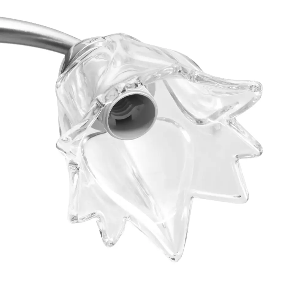 vidaXL - Plafondlamp - Transparent - Glas