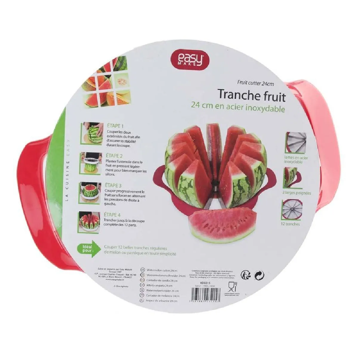 EASY MAKE Tranche fruit 24 cm