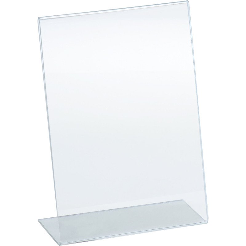 Présentoir de table, Porte-visuel, incliné A6 transparent
