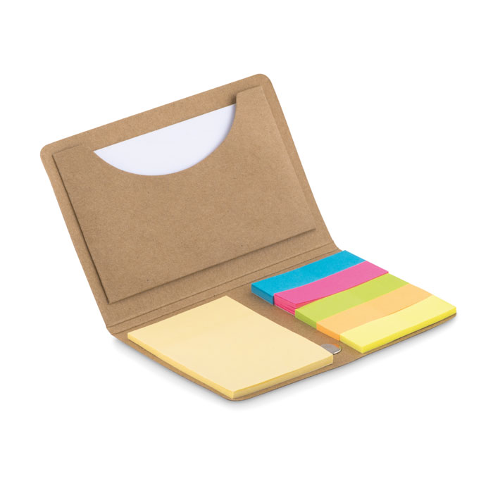 GiftRetail MO9541 - FOLDNOTE Set mémo et repositionnables