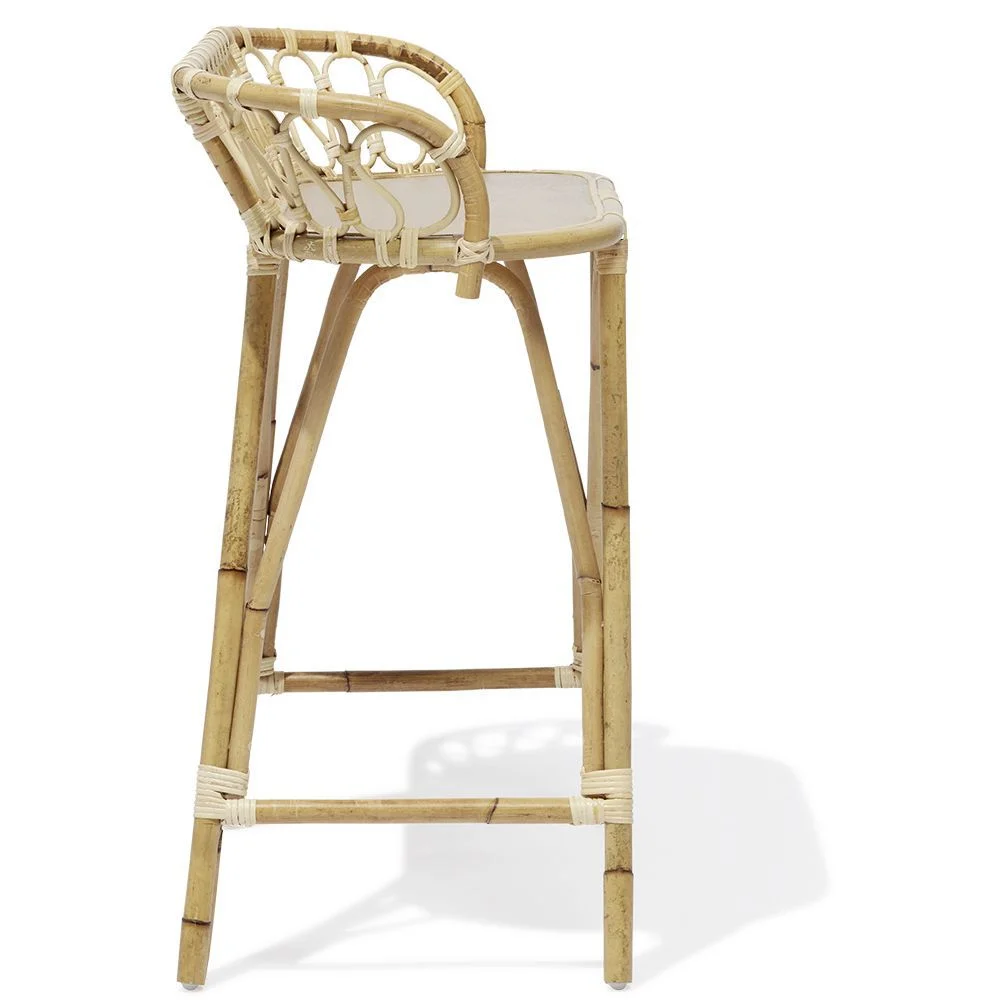 Coiffeuse Léonie rotin naturel - L85xP45xH85 cm