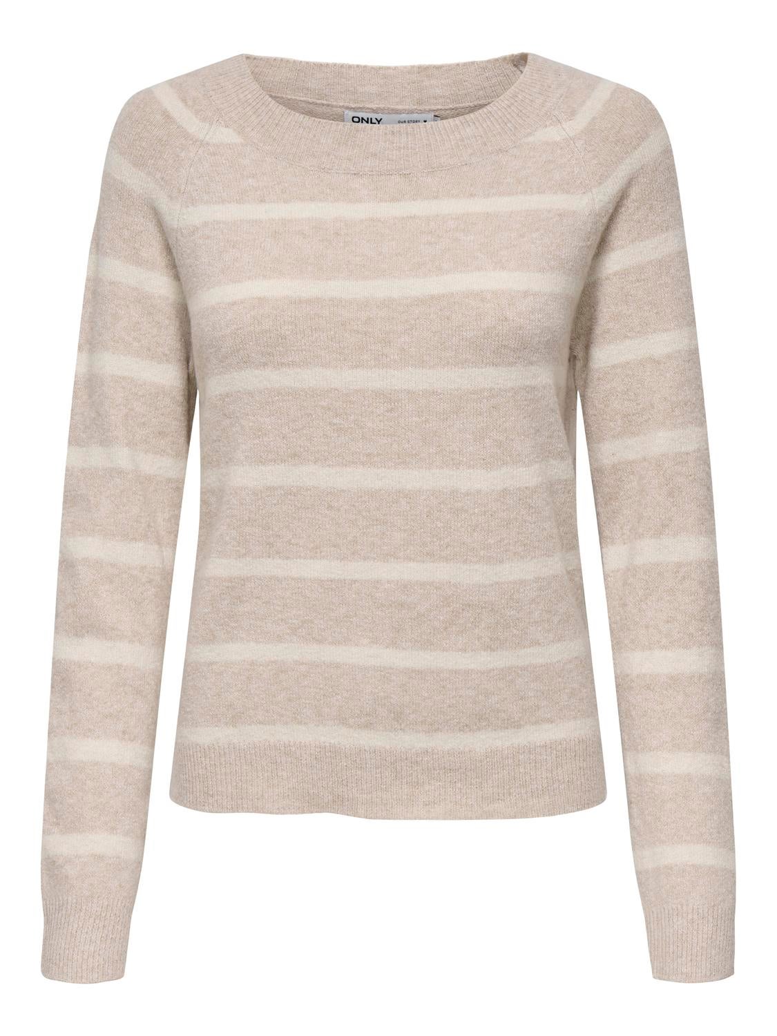 ONLRICA Strickpullover Humus