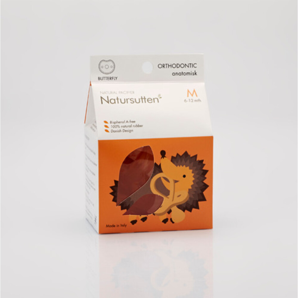 Natursutten Fopspeen Vlinder Anatomisch Medium