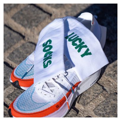 Chaussettes Sporcks Lucky Blanc