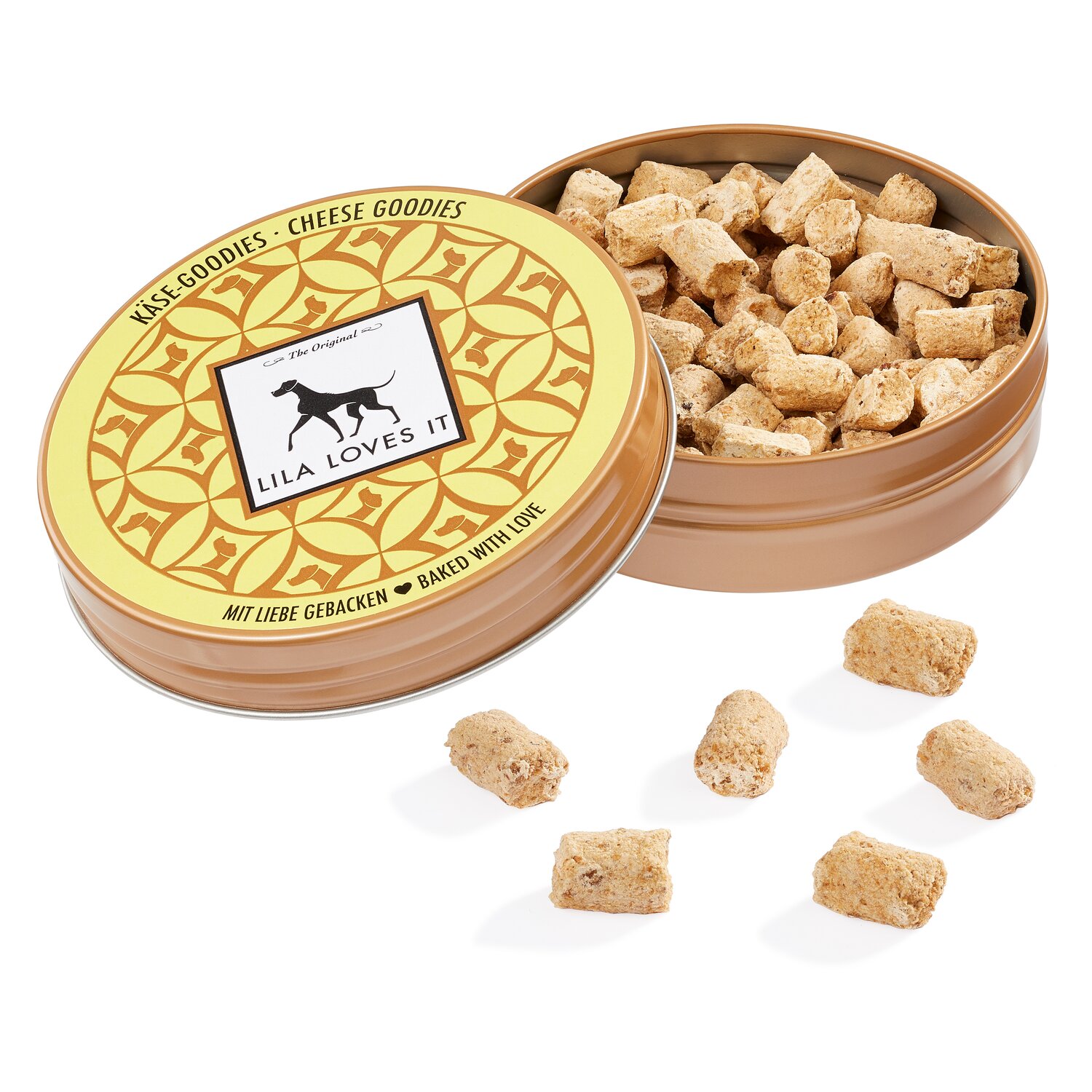LILA LOVES IT Goodies Dose  - 50 g - Käse