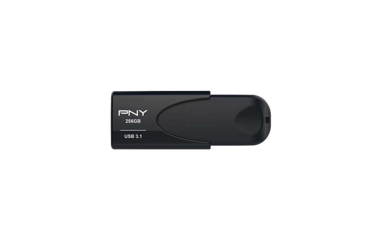 PNY USB-Stick »Attaché 4 44564 256 GB« (256GB GB Lesegeschwindigkeit 80 MB/s)