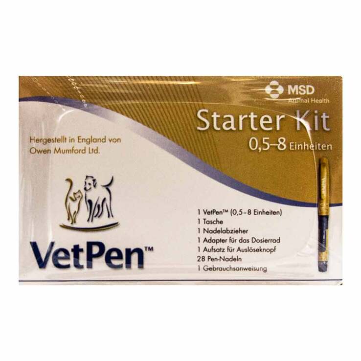 Caninsulin Vetpen 0,5 - 8 I.E. Insulin Pen für Tiere, 1 St