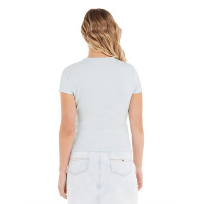 Tee-shirt à manches courtes femme Tjw Bby Essential Rib TOMMY HILFIGER
