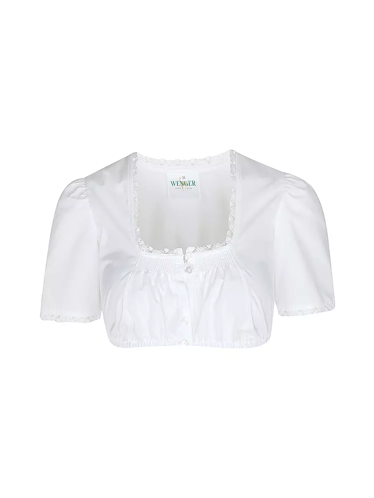 WENGER Dirndlbluse HANNA weiss