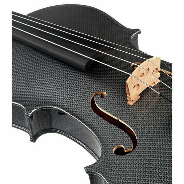 Thomann Violine 4/4 in Caron-Fiber-Optik schwarz