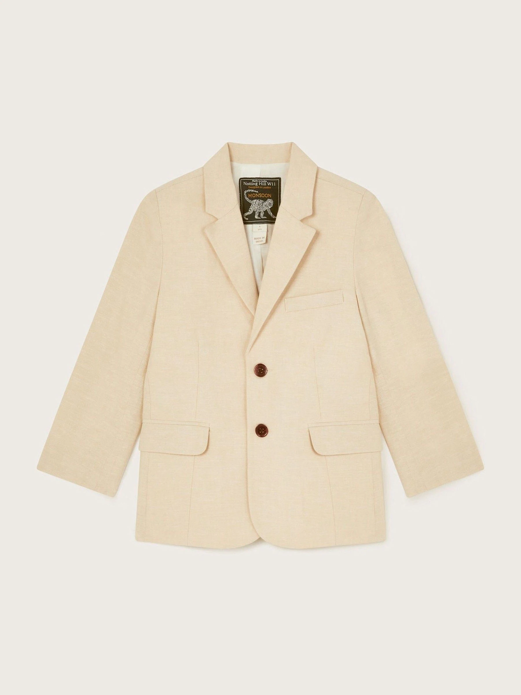 Monsoon Smart Pocket Detail 100% Cotton Blazer