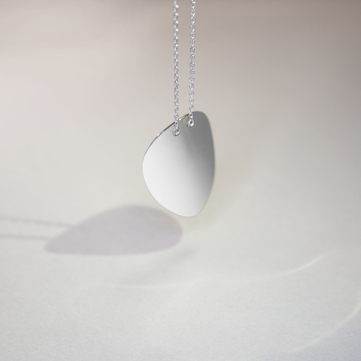 Collier acier maille gourmette 50 cm