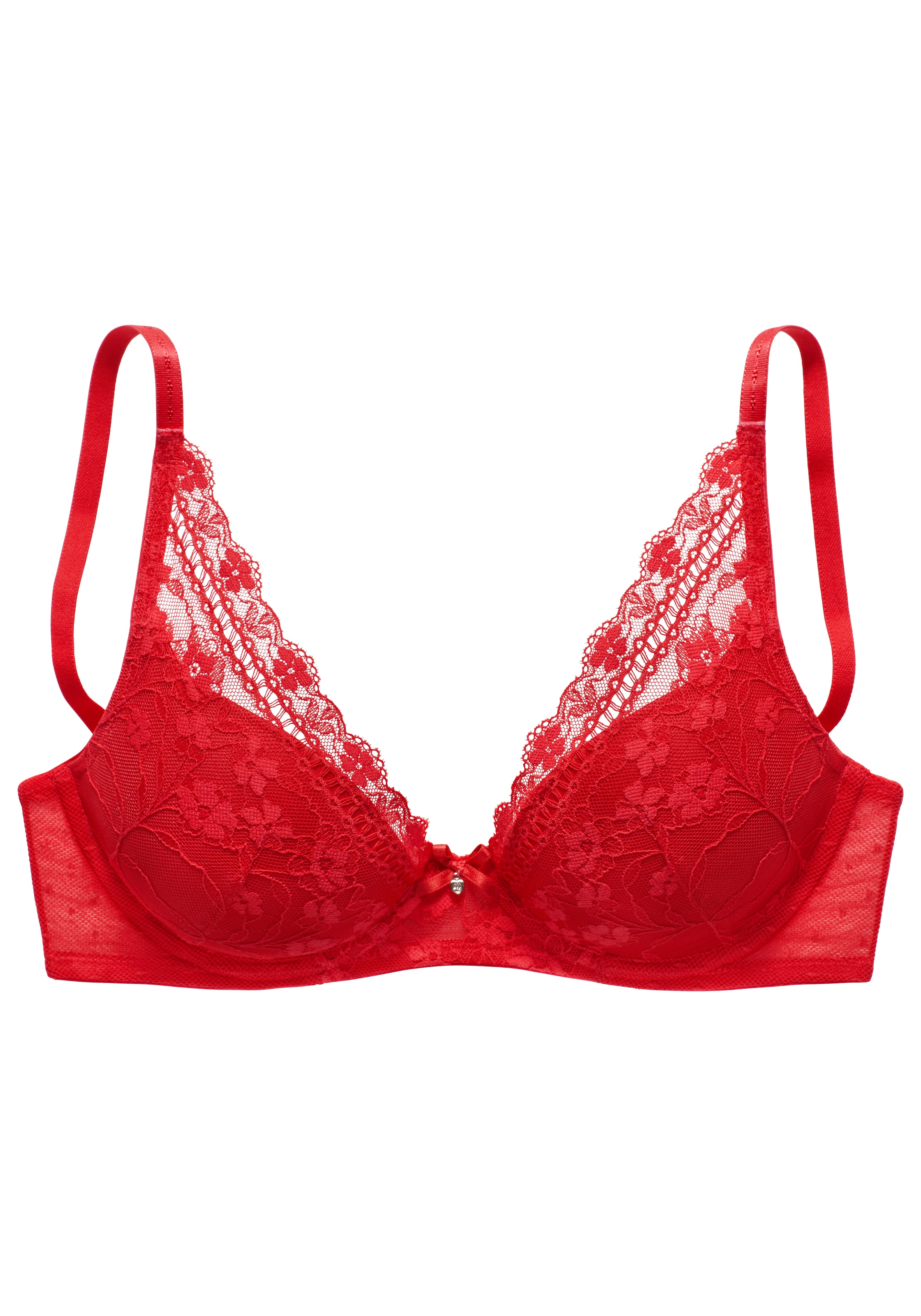 Nuance Push-up-BH , mit Bügel aus zarter, elastischer Spitze, verführerische Dessous