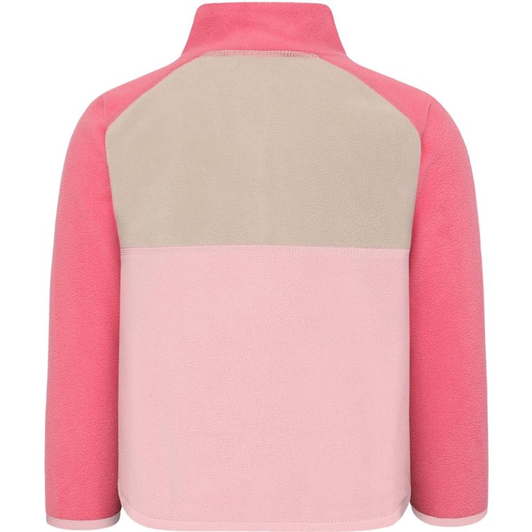 Didriksons Monte Kids Half Button 4 Soft Pink
