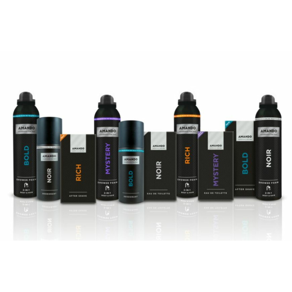 Amando Deodorant Spray Noir150 ml