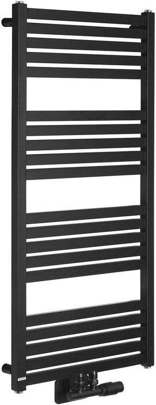 Sapho - Grunt - Radiator - Zwart Mat - 105x50cm - 465W