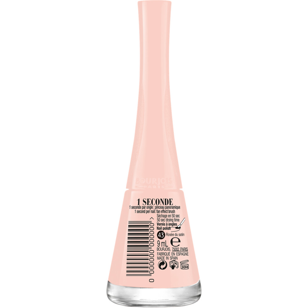 Bourjois 1 Seconde Nagellak 043 Rosée Du Satin9 ml