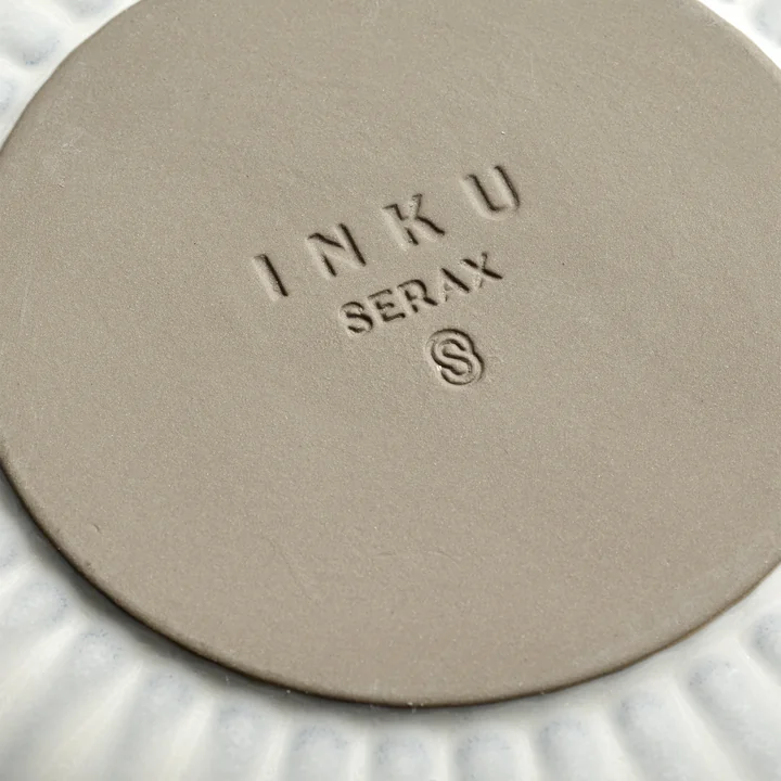 Serax - Inku Teller, Ø 19 cm tief, weiss (2er-Set)