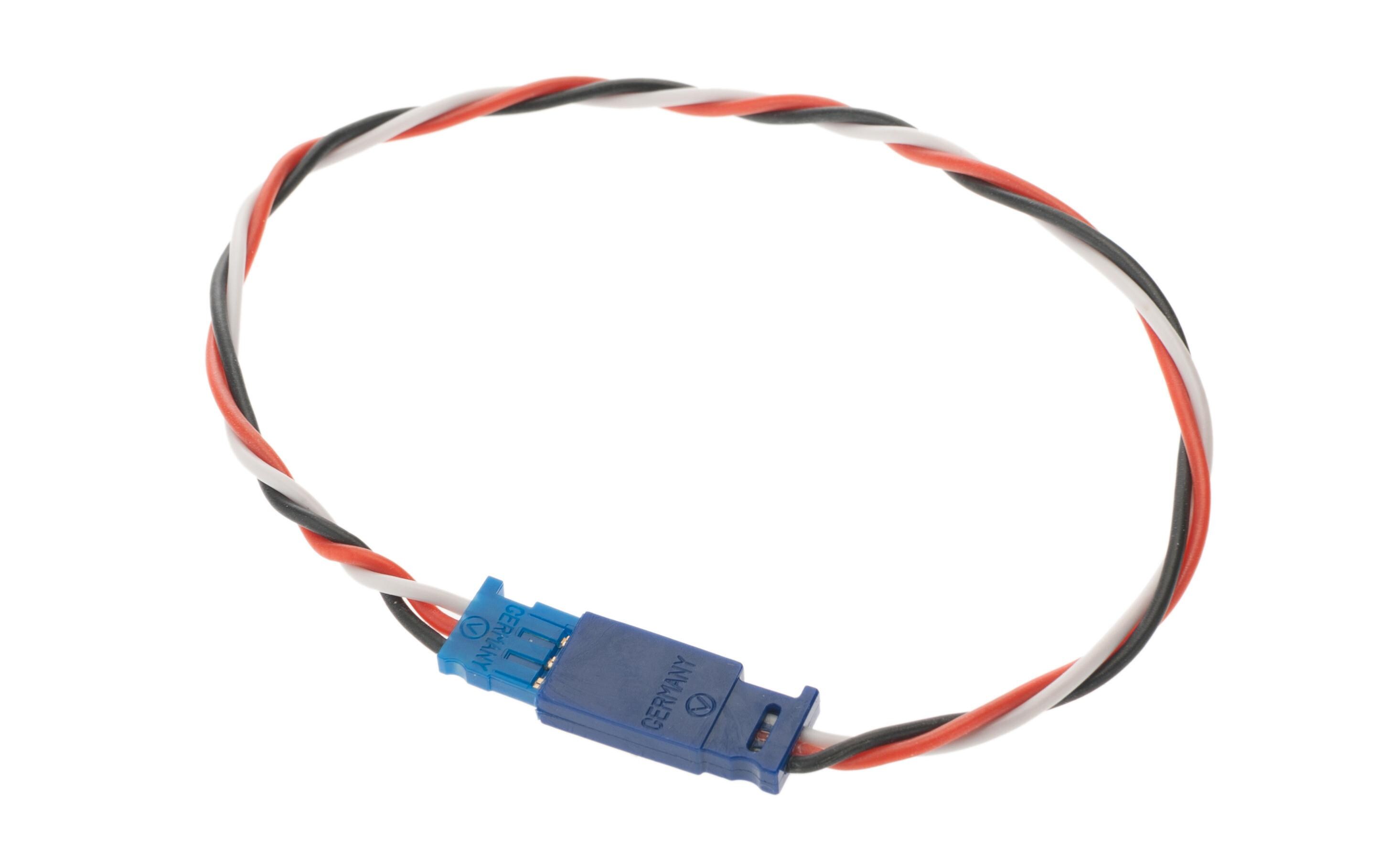 Servokabel verdrillt Futaba 35 cm Stecker zu BuchseVerlängerungskabel
