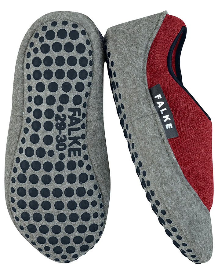 Hausschuhsocken COSY SLIPPER in red pepper