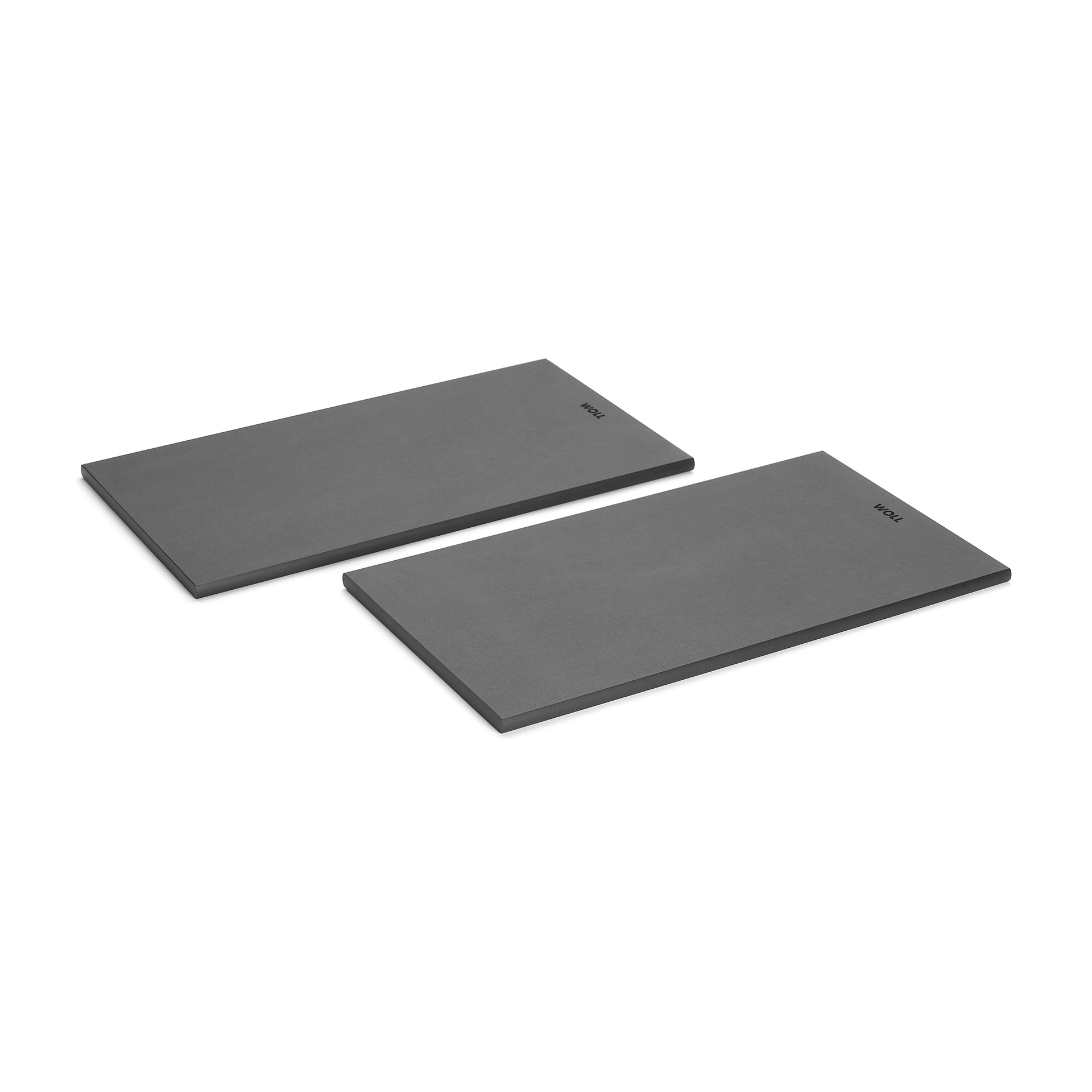 WOLL Schneidebrett-Set CUT & SERVE 2er Set Papierverbundstoff schwarz