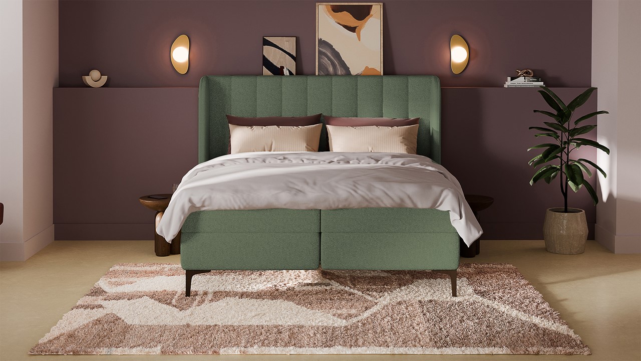 Boxspring Ivory - Pure touch turtle