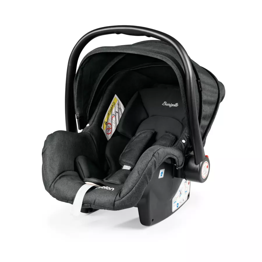 Burigotto Kombikinderwagen 3-in-1 Leblon Dark Grey