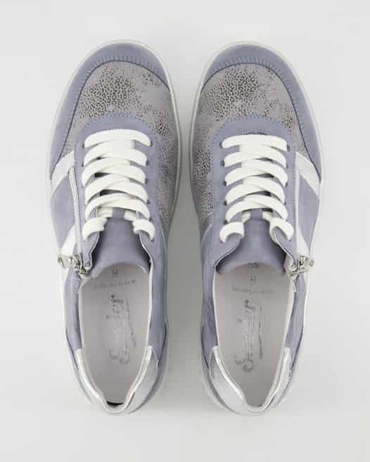 Semler S-CH/LEO-STRETCH/M-N. Schnürschuhe in Blau