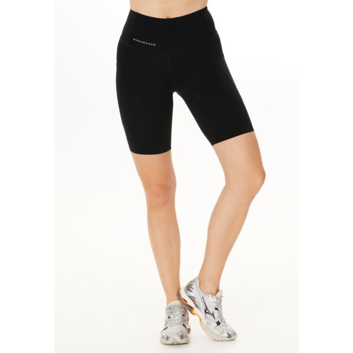Endurance Dame Korte tights Tathar Short Tights w/pocket Sort