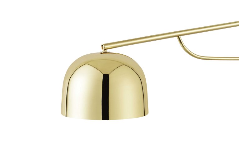 Normann Copenhagen Grant wandlamp 111cm messing