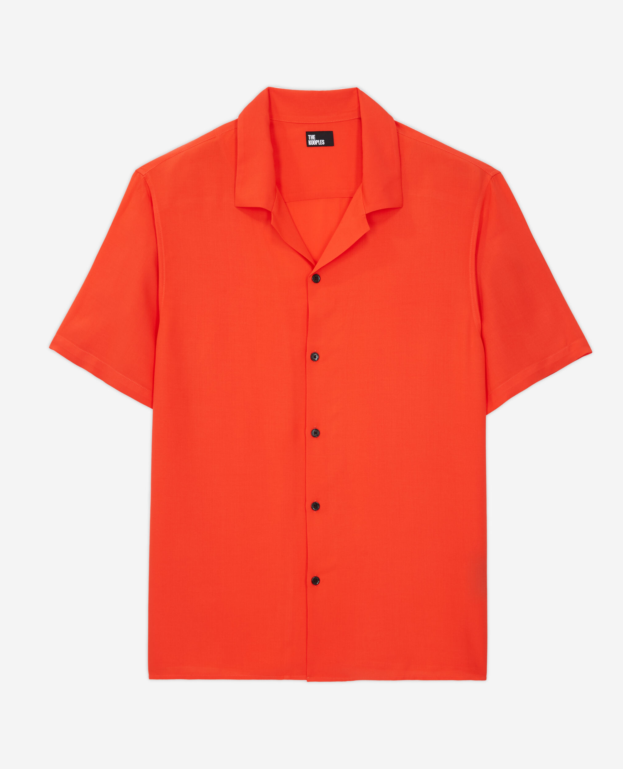 Chemise casual orange