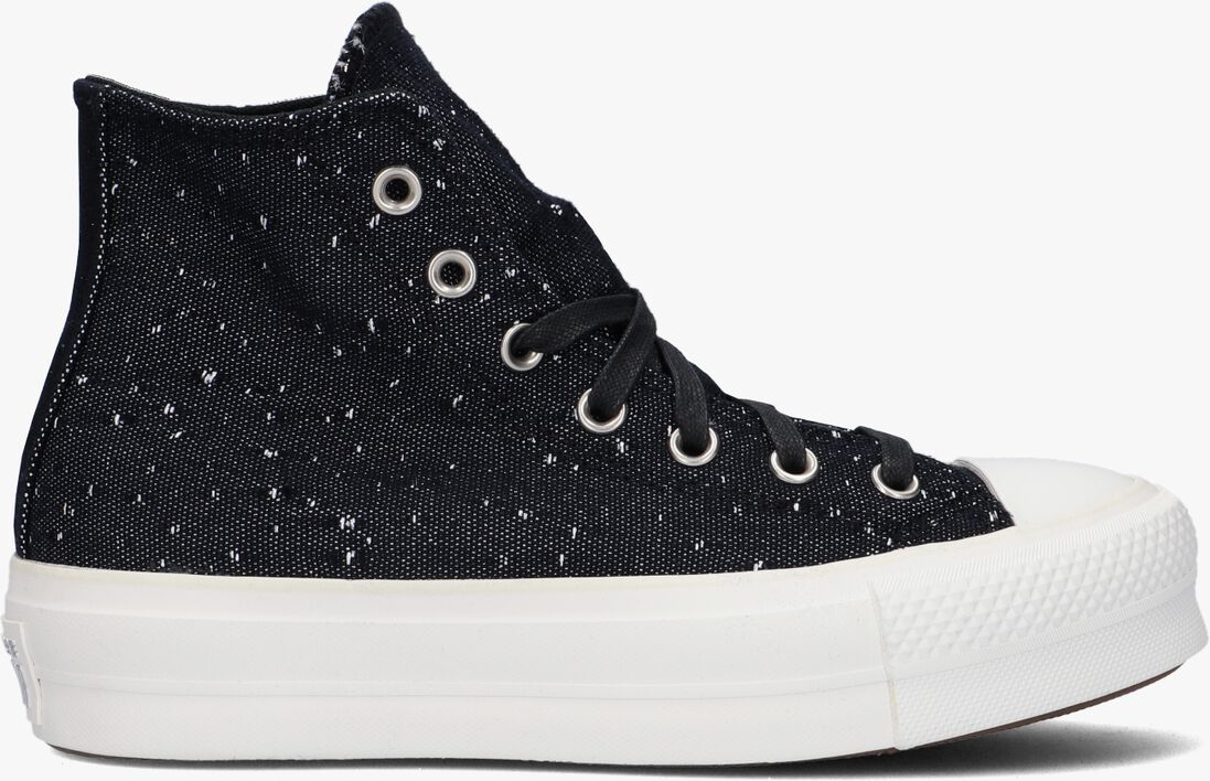 CONVERSE zwarte converse hoge sneaker chuck taylor all star lift hi