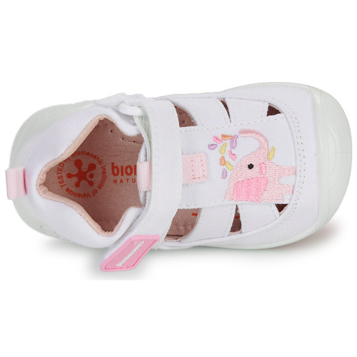Biomecanics - SANDALIA ELEFANTE - Blanc / Rose