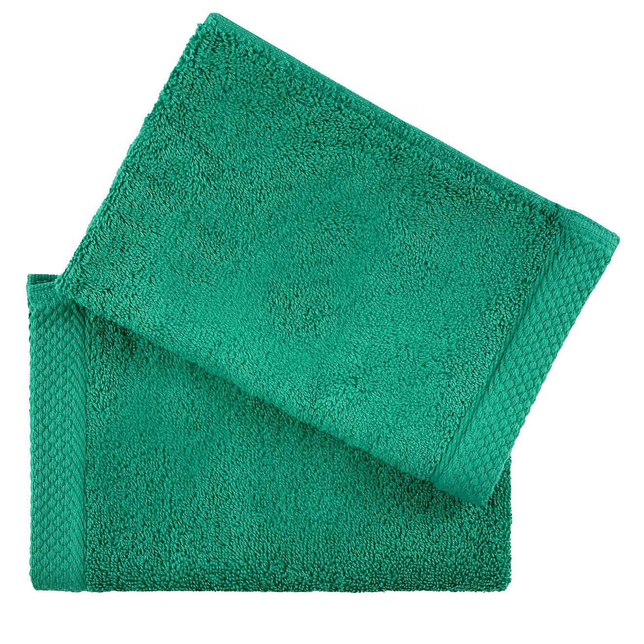 Soft by Perle de Coton 2 Serviettes invité jade - 50x30 cm