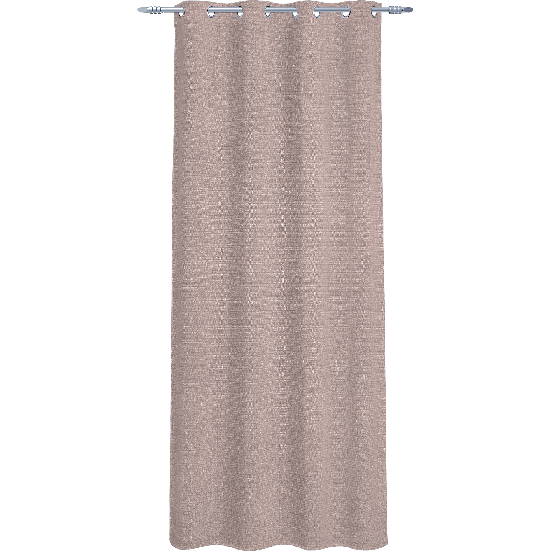 Ösenvorhang - sortierte Farben - 135x245 cm