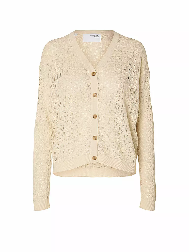 SELECTED FEMME Cardigan SLFAGNY creme