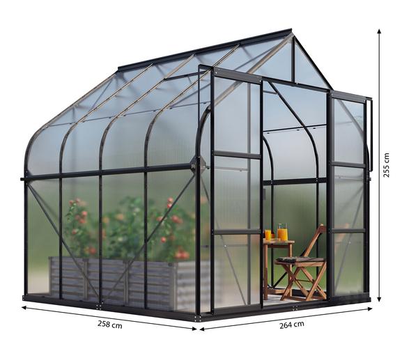 Vitavia Gewächshaus Saturn 6700 HKP, inkl.