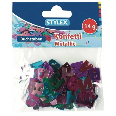 Stylex Konfetti/ Streudeko, Buchstaben
