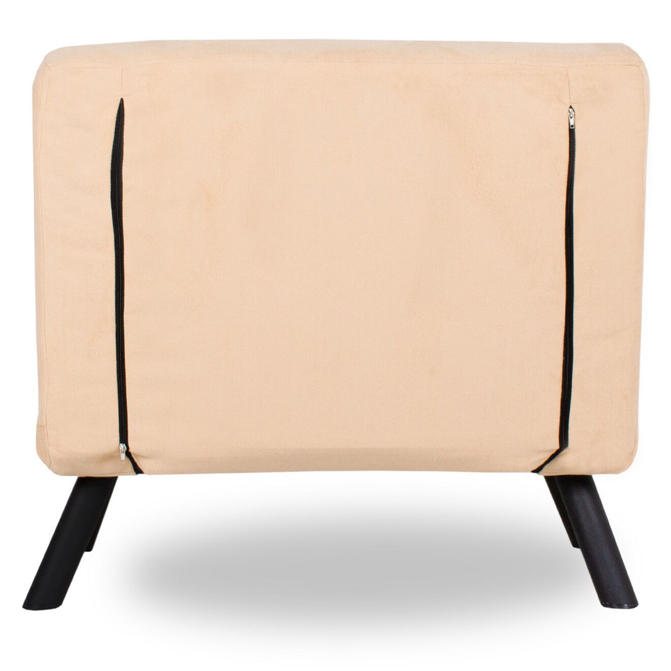 Wooden Art Fauteuil convertible Sando crème - 60x50x42 cm