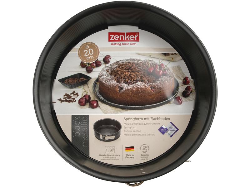 Zenker Springform Black Metallic Ø 20 cm Springform mit Flachboden