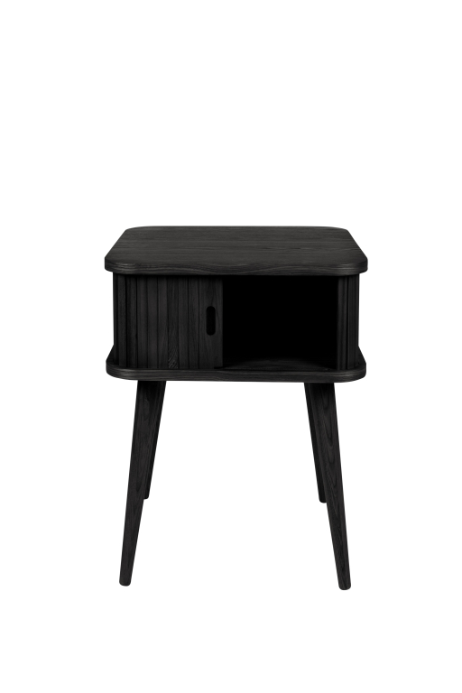 Zuiver Barbier bijzettafel zwart