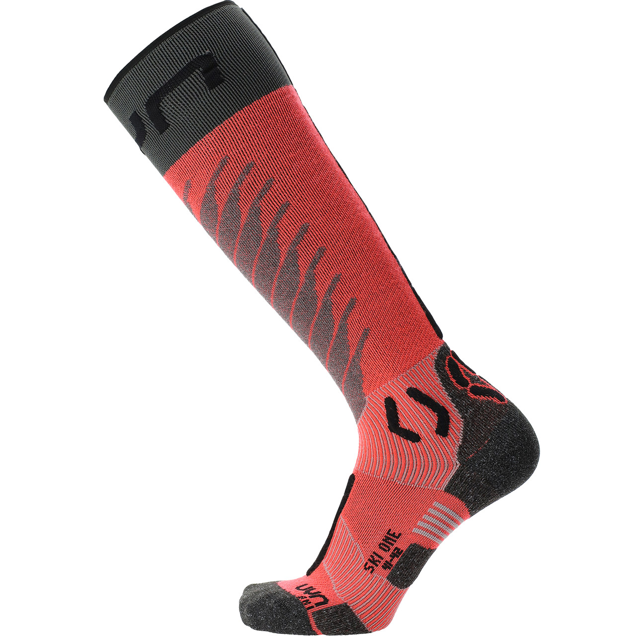 UYN Damen Skisocken ONE MERINO pink/black | UYN Skisocken | UYN | U | MARKEN | XSPO