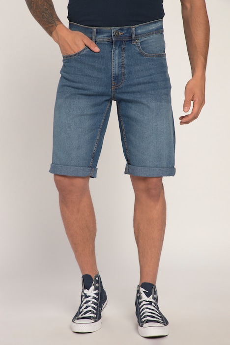 Bermuda, Denim, 5-Pocket, Stretch, Regular Fit