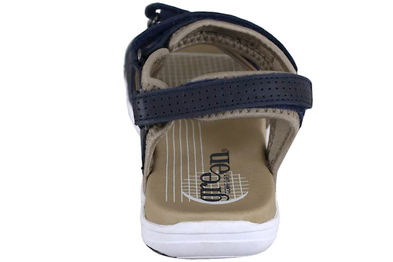 GREEN COMFORT CORSICA MARINE BLÅ SANDAL