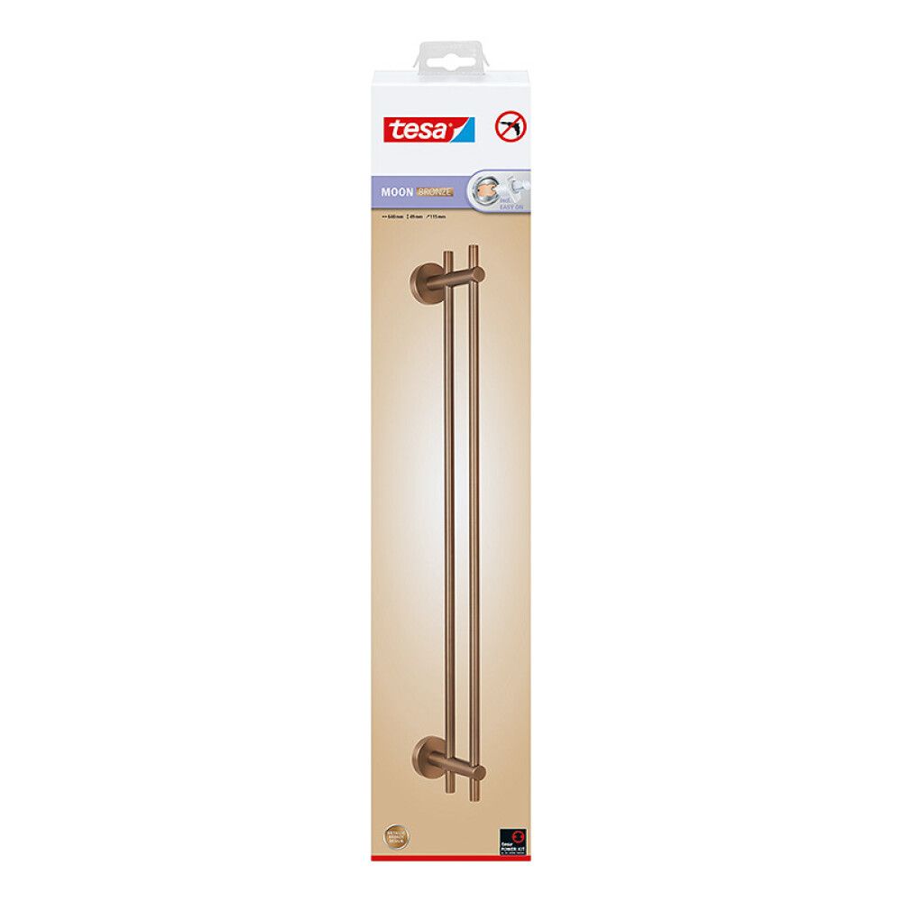 HÅNDKLESTANG TESA DOBBEL MOON BRONZE