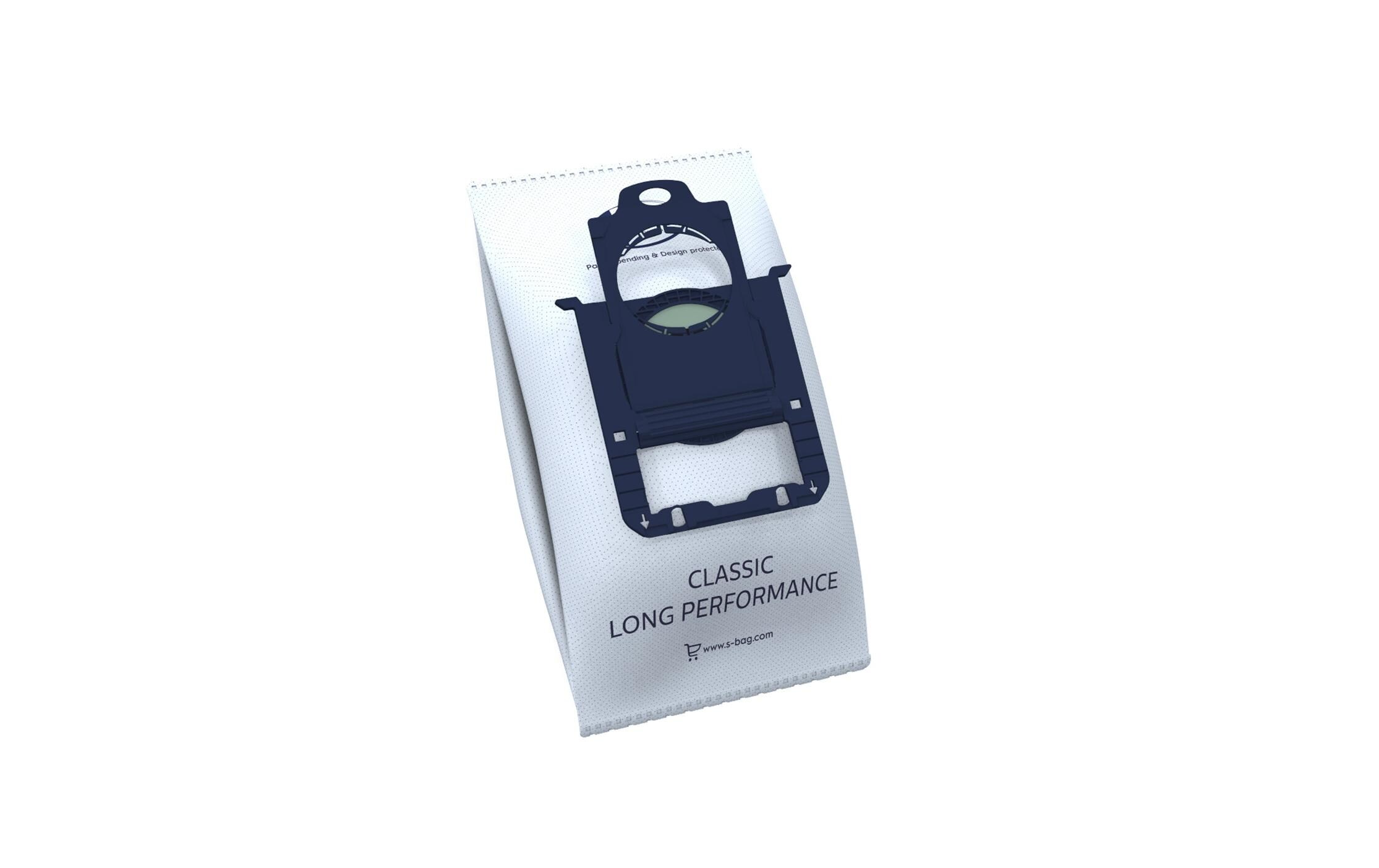 Staubbehälter s-bag E201S 4 StückErsatz-Staubbeutel für bestimmte Staubsaugermodelle von Electrolux