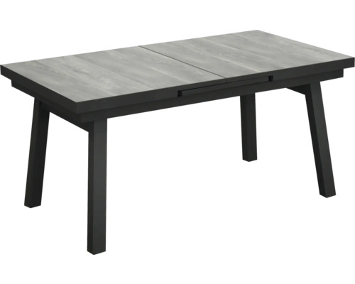 Bellavista Sydney eettafel, 90 x 77 cm, aluminium/keramische tegels, grijs