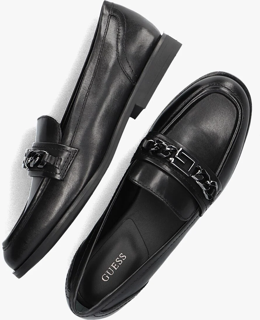 GUESS zwarte guess loafers victer