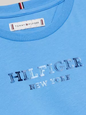 Camiseta Hilfiger Monotype com Logo Foil